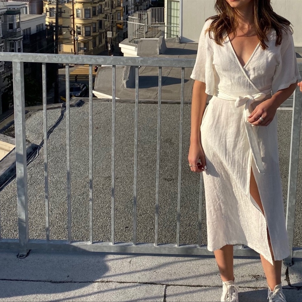 Urban Outfitters wrap-around dress